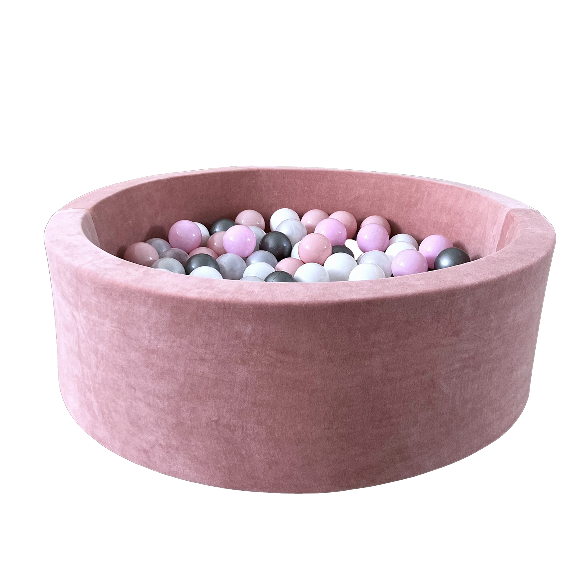 Moje | Soft Velvet Bubble Bath - Raspberry Pink 90x30 cm + Balls