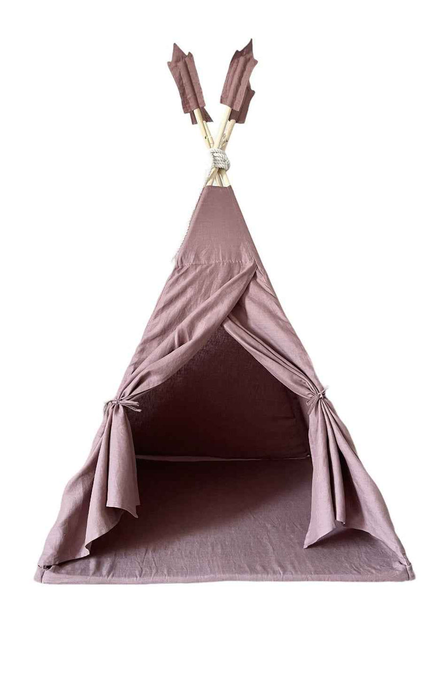 Moje | Tipi Tent - Marsala Linnen
