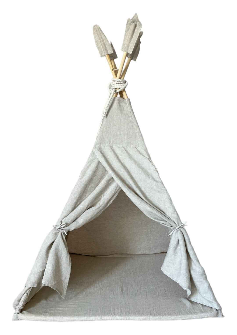Moje | Tipi Tent - Naturel Linnen