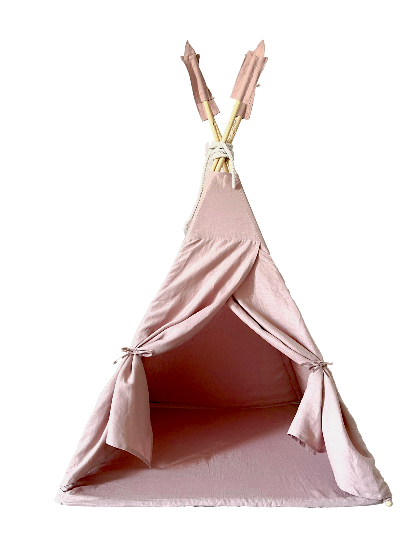 Moje | Tipi Tent - Powder Pink Linnen
