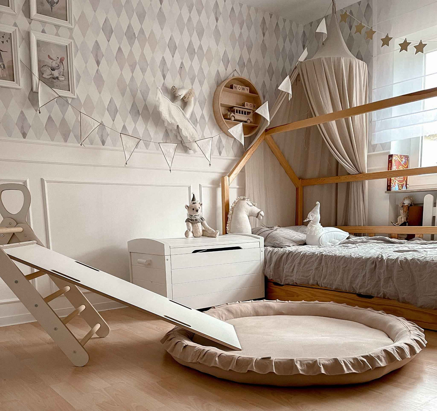 Moje | Speelnest Cotton - Beige