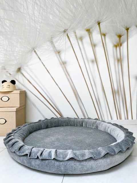 Moje | Speelnest  Soft Velvet - Grey