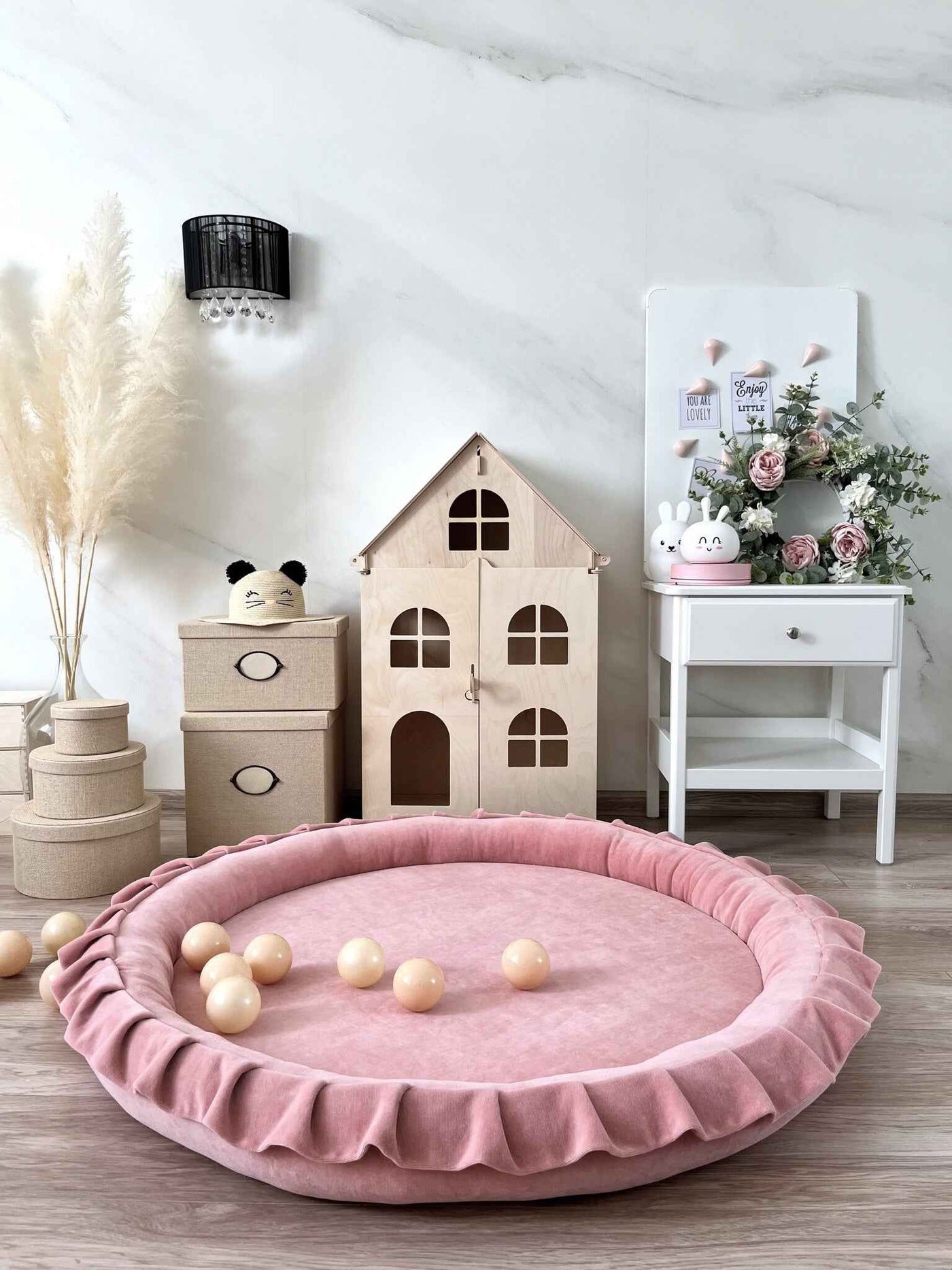 Moje | Playnest - Soft Velvet -  Pink