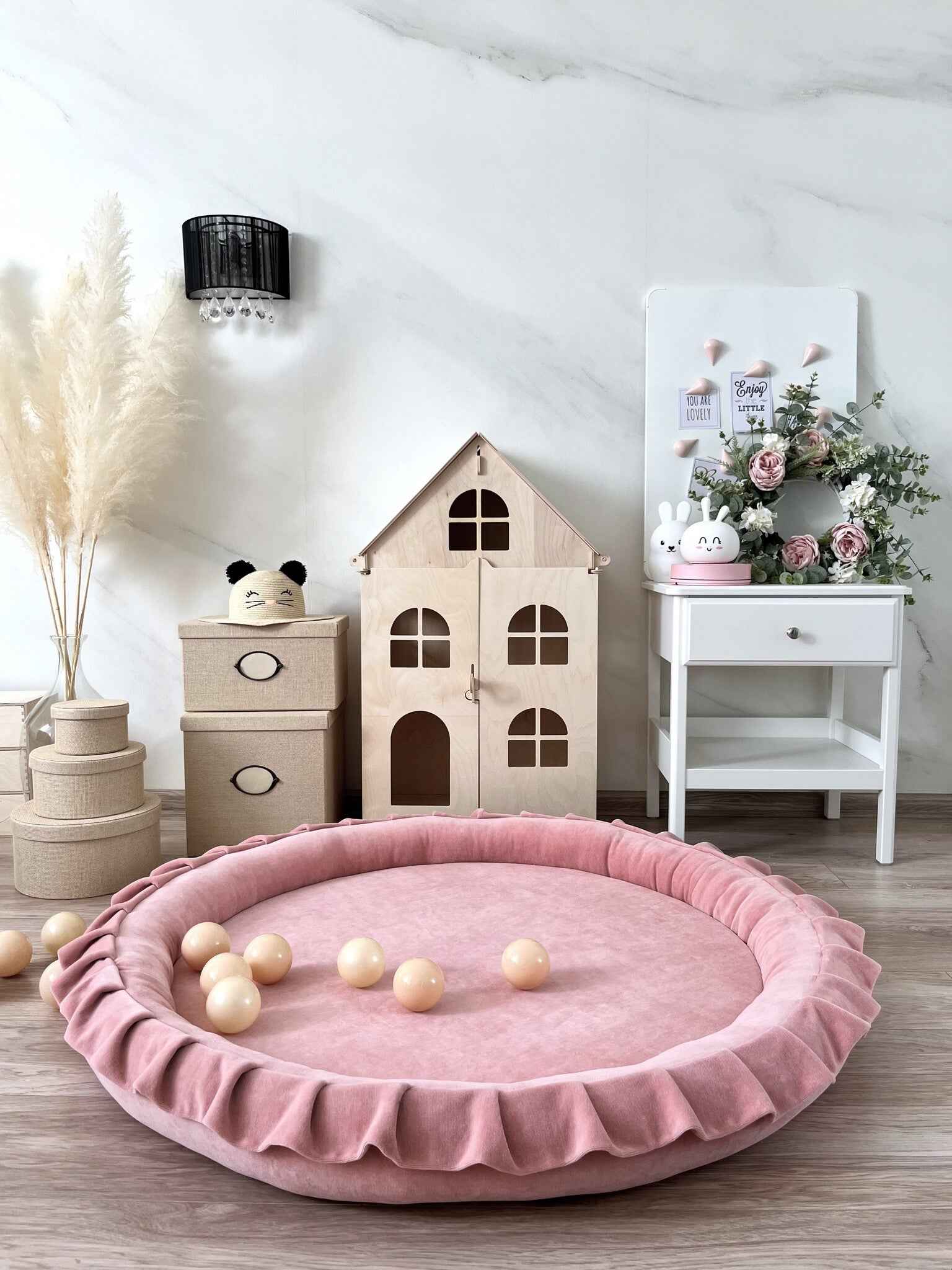 Moje | Playnest - Soft Velvet -  Pink