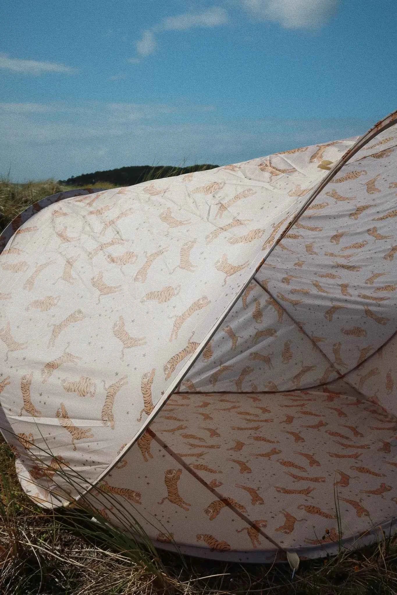 Konges Slojd | Pop-Up Strandtent UV-Schutz 50+ Tiger - Little Thingz