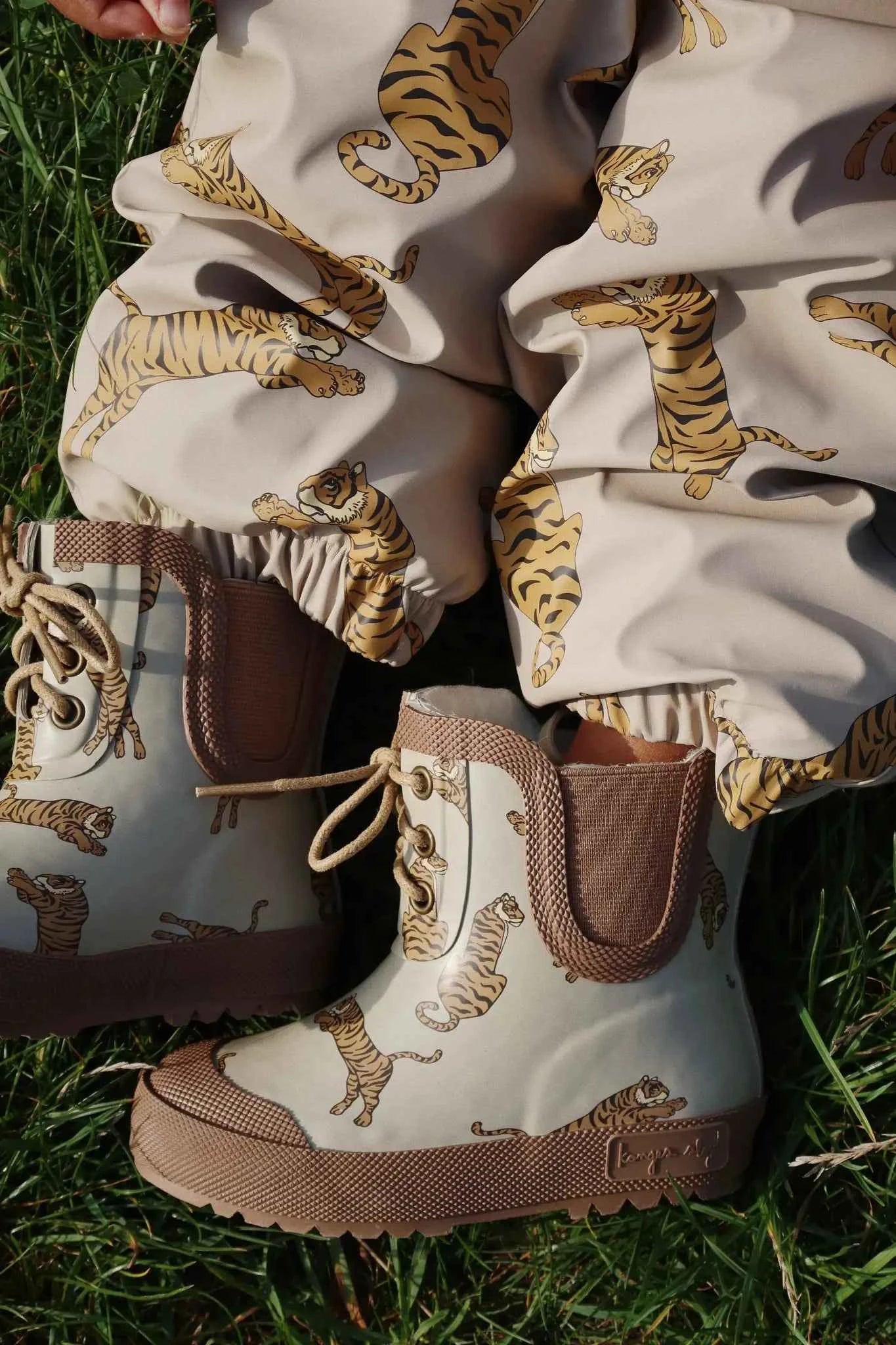 Konges Slojd |  Thermo Laarzen Print Tiger