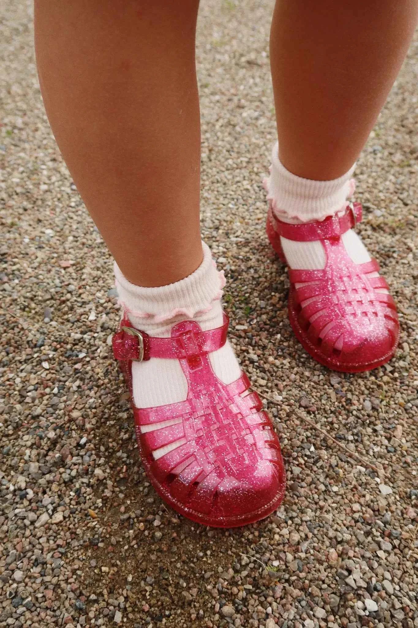 Konges Slojd | Nea Glitter Sandals Sangria