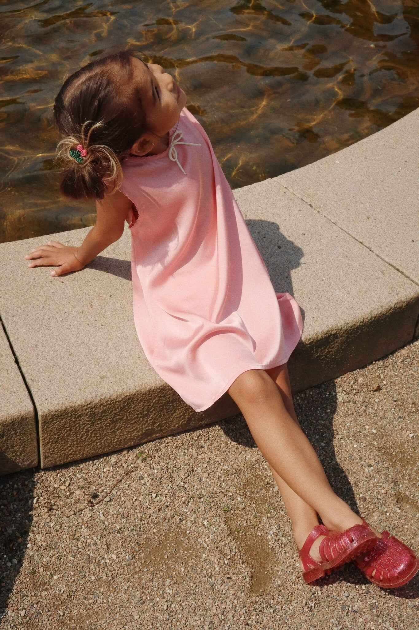 Konges Slojd |  Nea Glitter Sandals Sangria