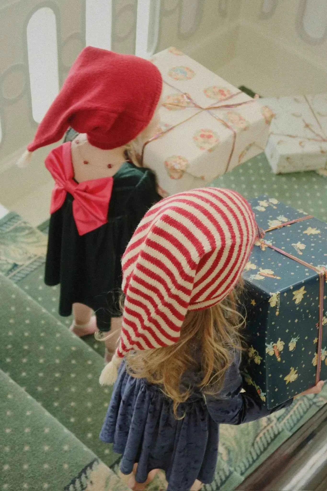 Konges Slojd | Christmas Knit Hat Christmas Stripe
