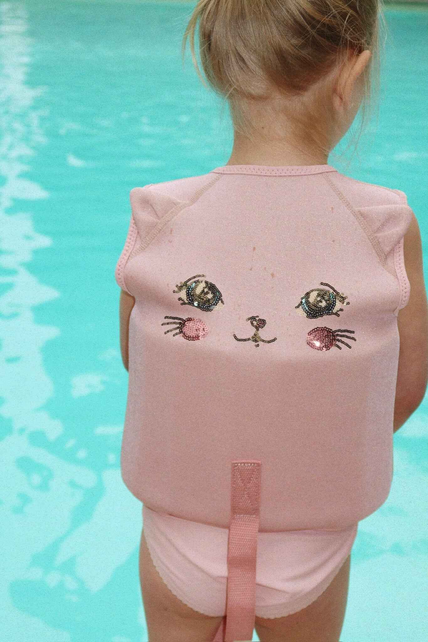 Konges Slojd | Kitty Swim Vest Powder Pink
