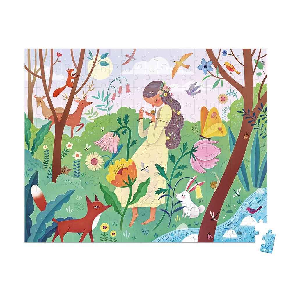 Janod Puzzel Moeder Natuur 200 Stukjes 7+