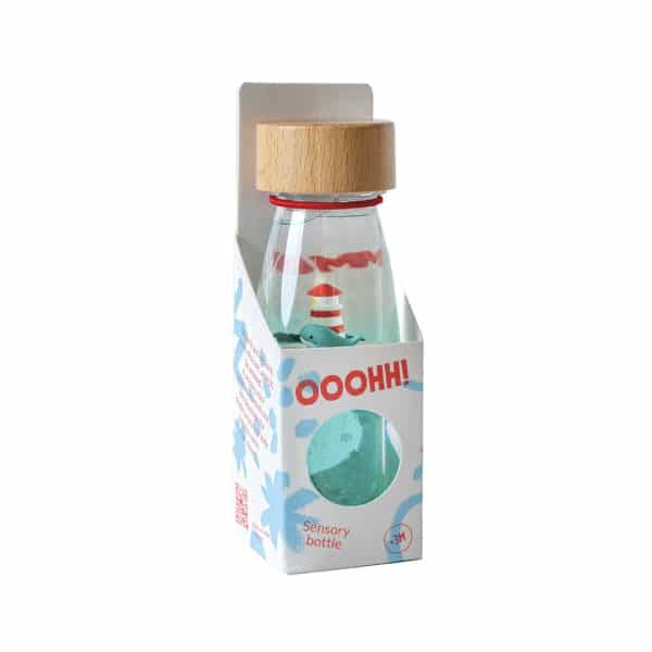 Petit Boum | Sensorische fles – Walvis