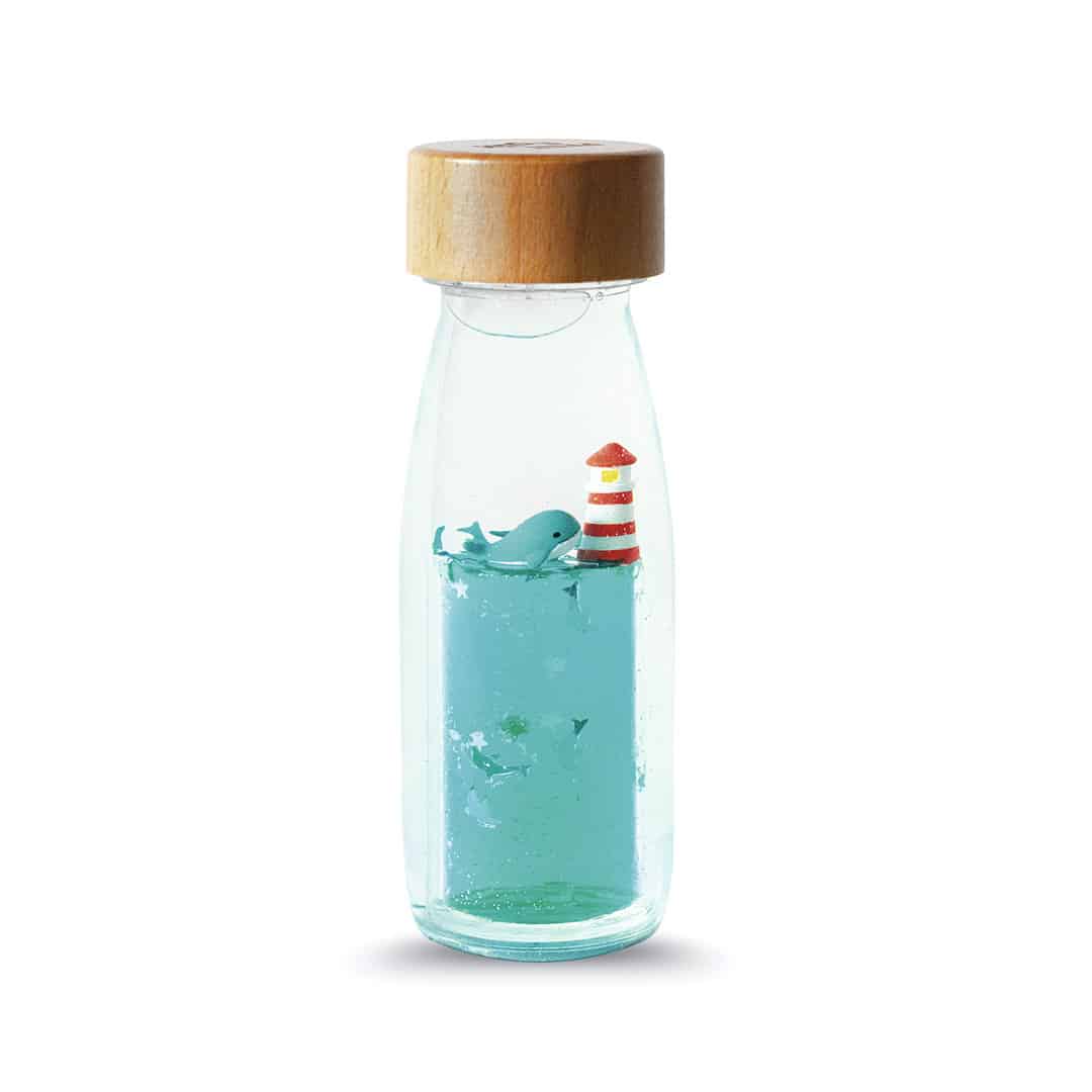 Petit Boum | Sensorische fles – Walvis