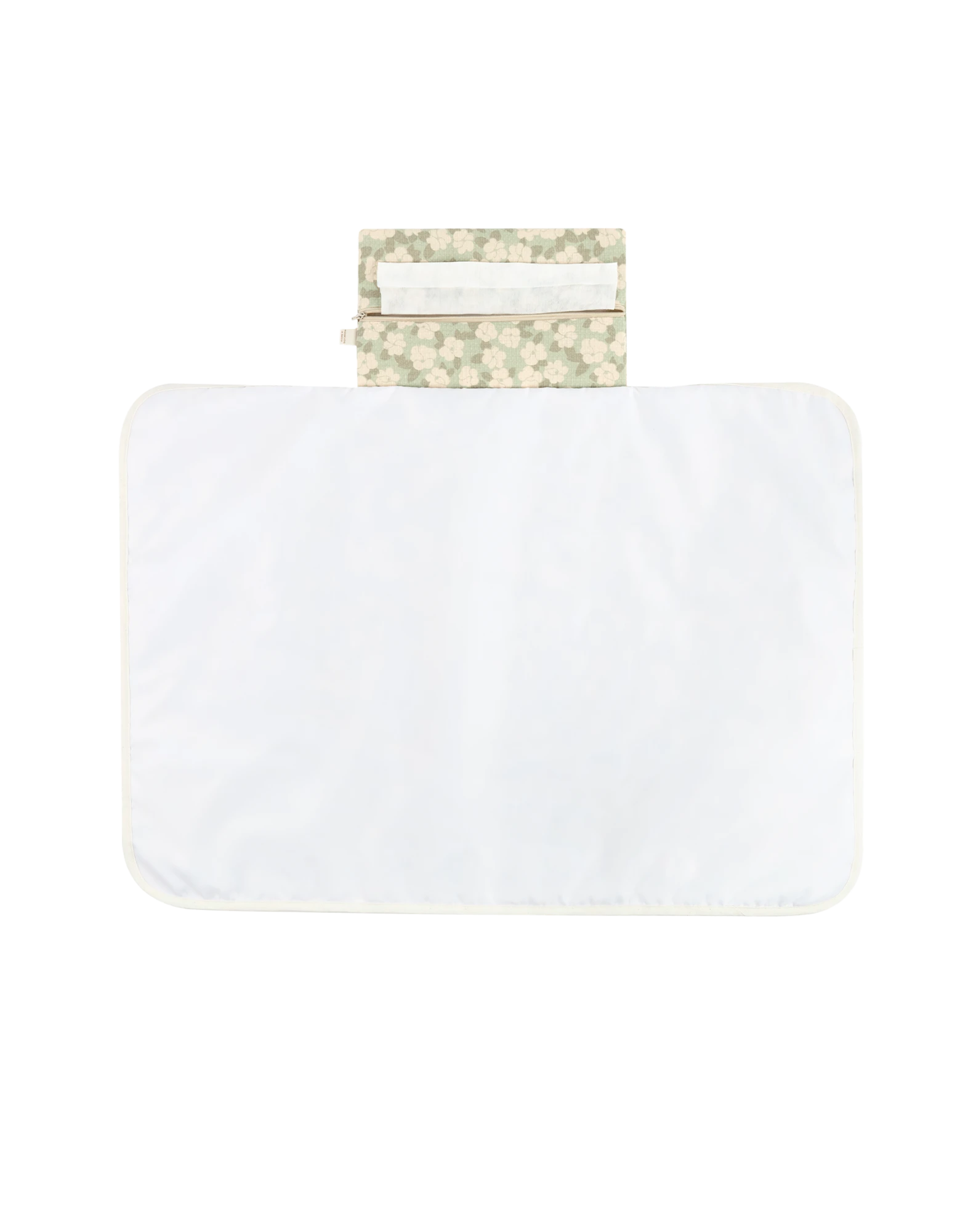Nobodinoz | Mozart Waterproof Changing Mat Green Sakura