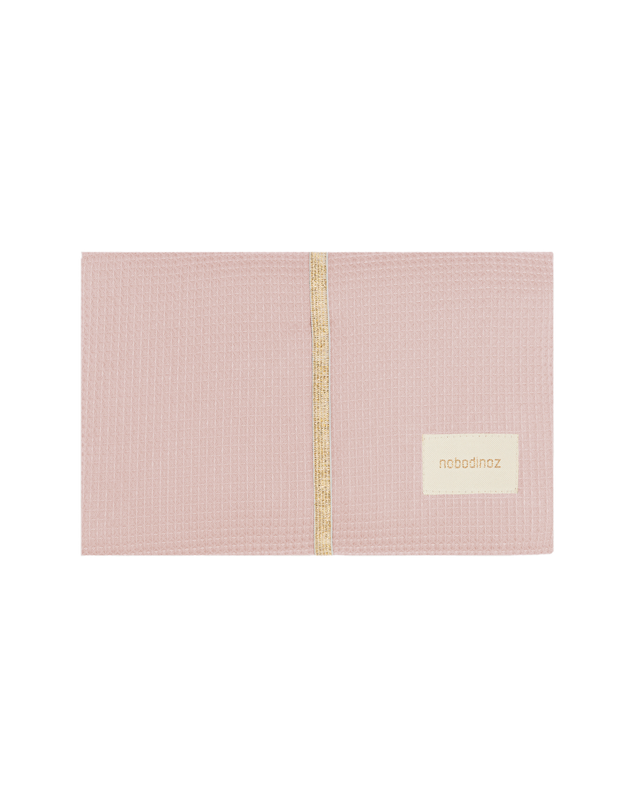 Nobodinoz |  Mozart Waterproof Verschoonmatje Mauwe Pink
