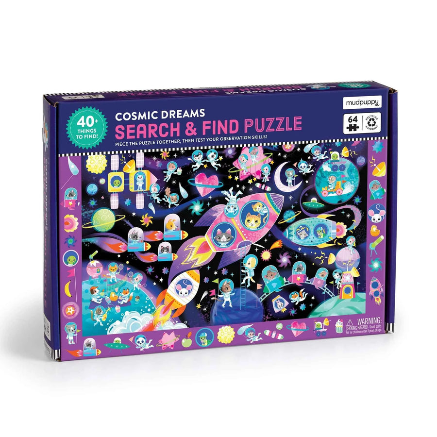 Mudpuppy | Zoek En Vind Puzzel Cosmische Dromen  64 Stuks