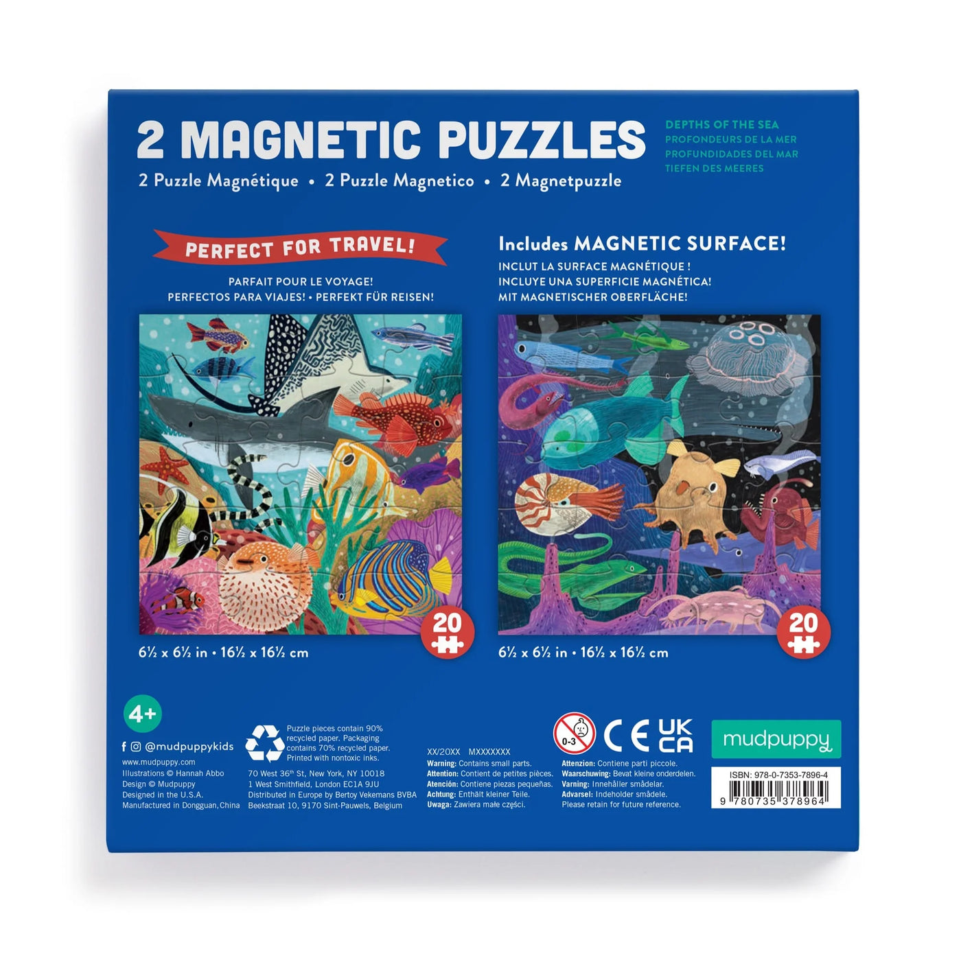 Mudpuppy | Magnetische Puzzel Dieptes Van De Zee