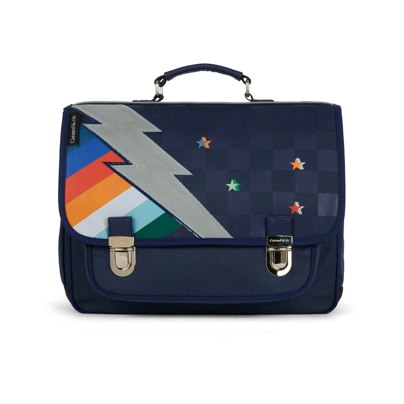 Caramel & Cie | Medium Book Bag Chromatic Lightning