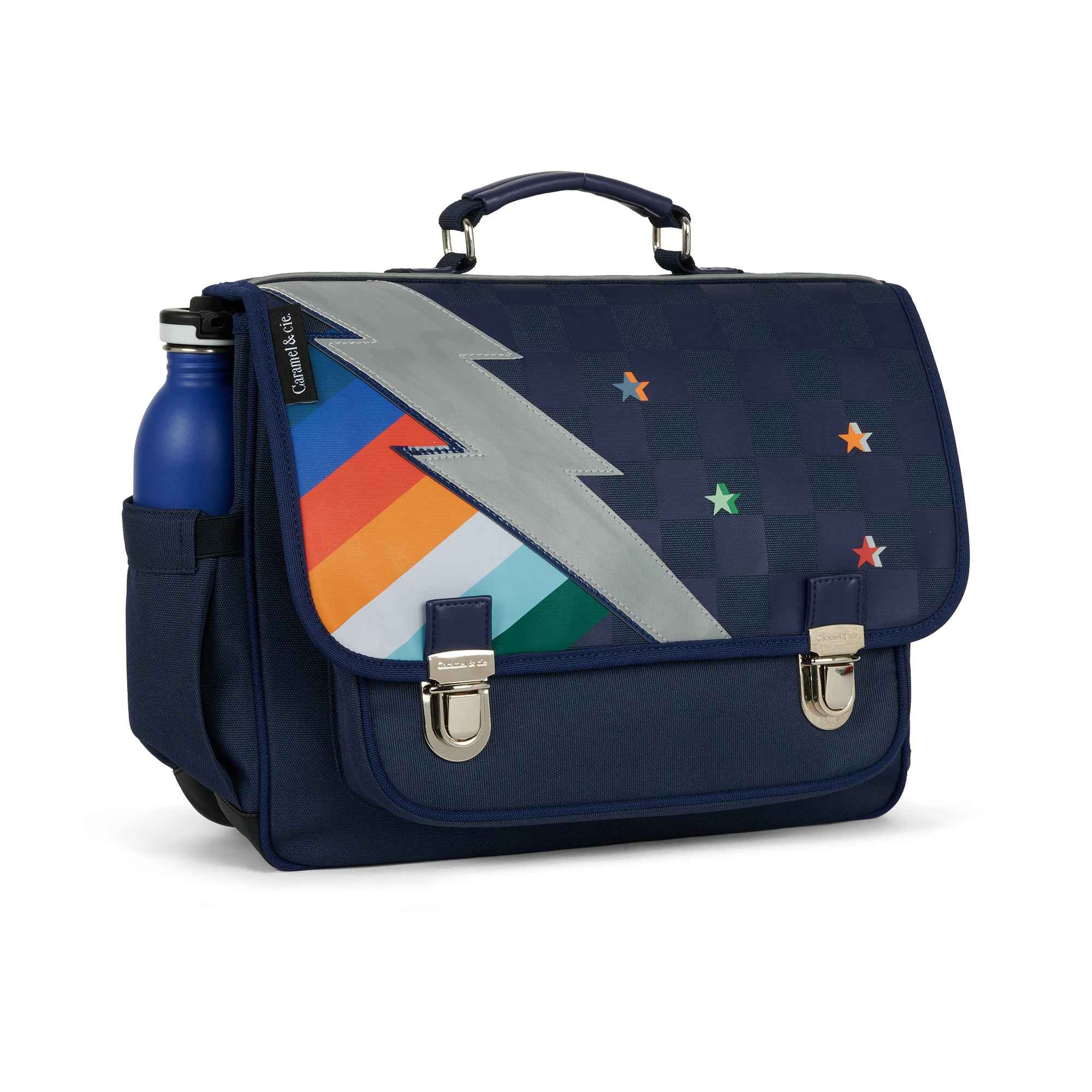 Caramel & Cie | Medium Book Bag Chromatic Lightning