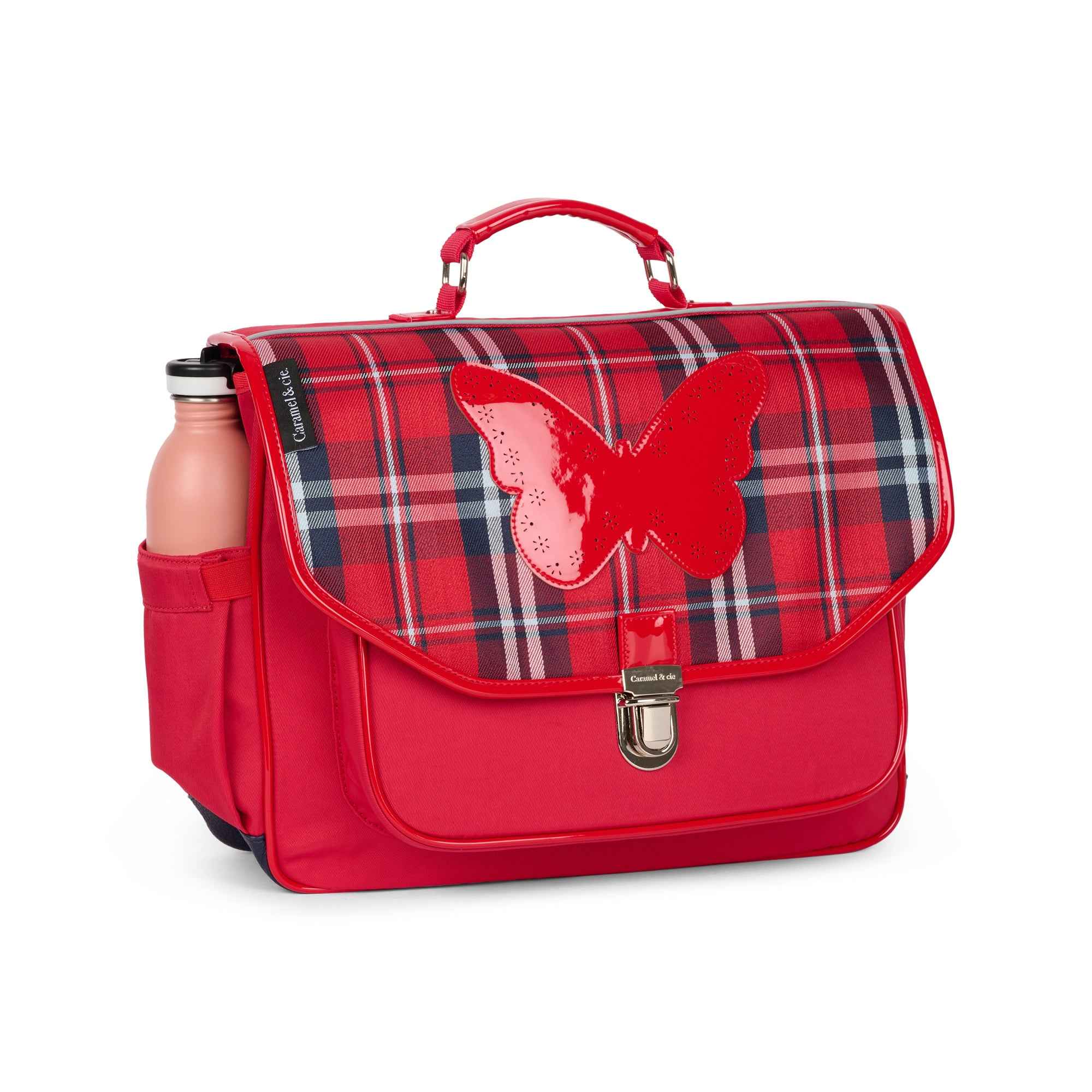 Caramel & Cie | Medium Butterfly Clan Tartan Book Bag