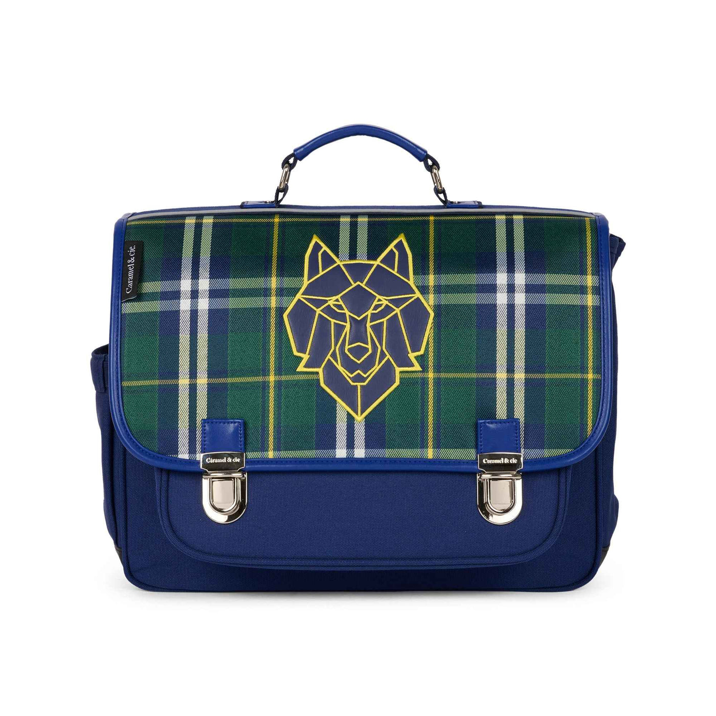 Caramel & Cie | Medium Book Bag Wolf Clan Tartan