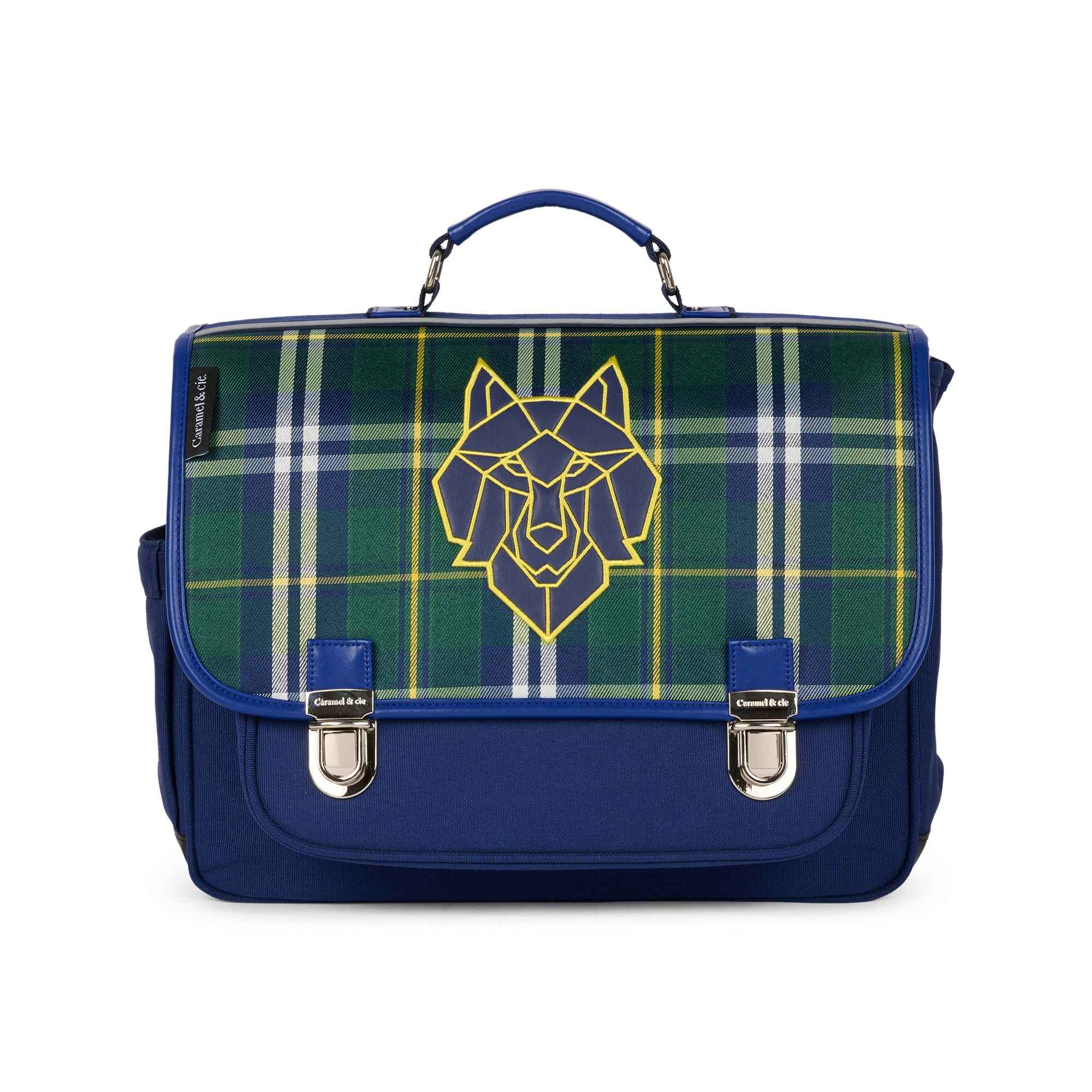 Caramel & Cie | Medium Book Bag Wolf Clan Tartan