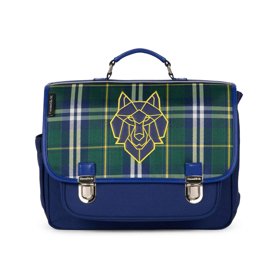 Caramel & Cie | Medium Book Bag Wolf Clan Tartan
