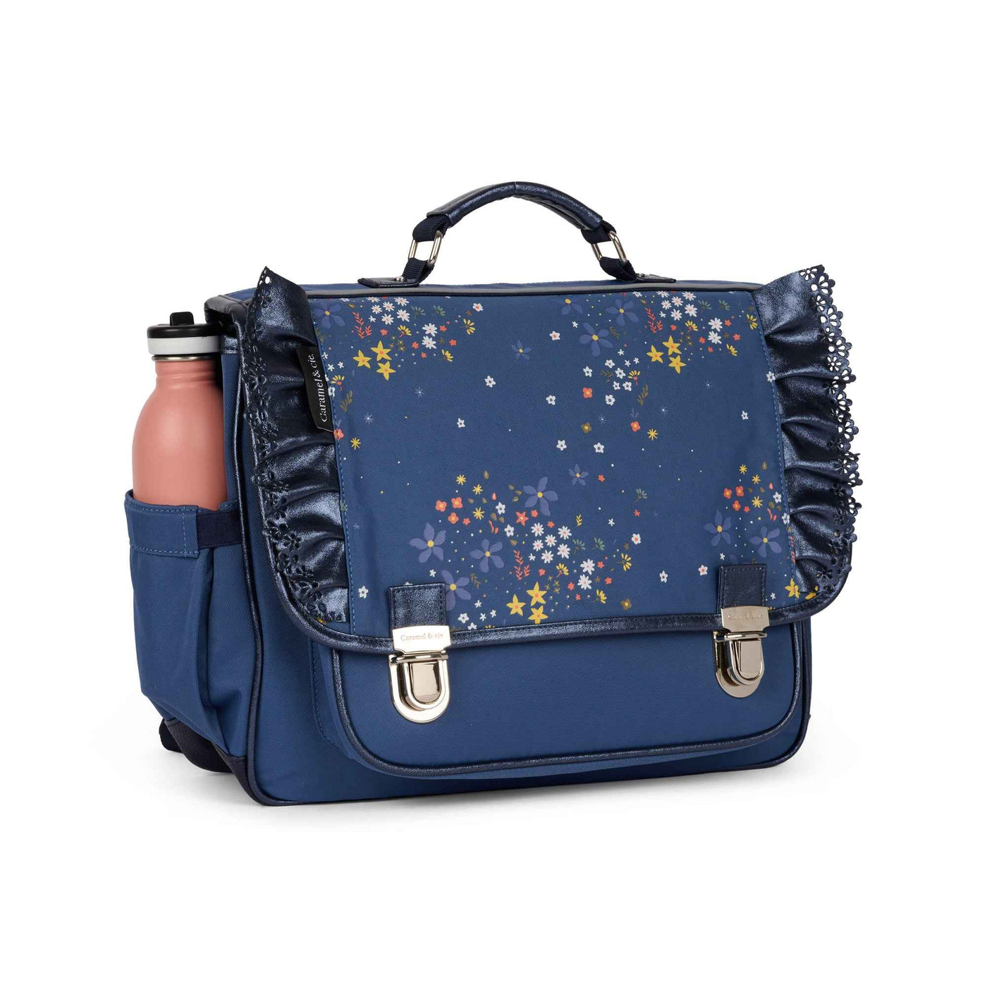 Caramel & Cie | Medium Boekentas Froufrous Stella Bleu
