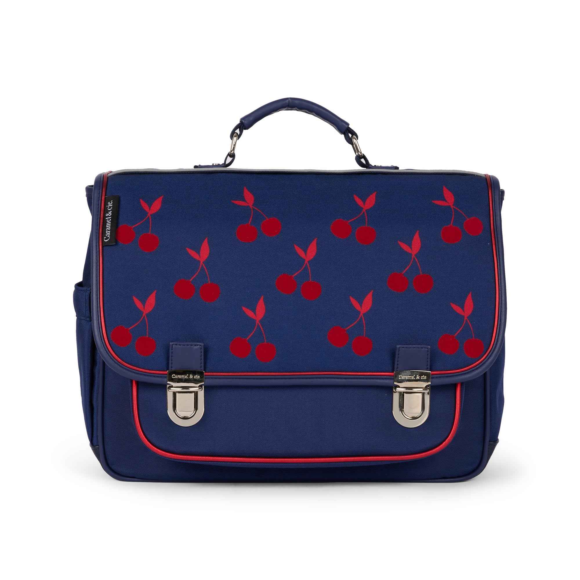 Caramel & Cie | Medium Boekentas Velvet Cherries