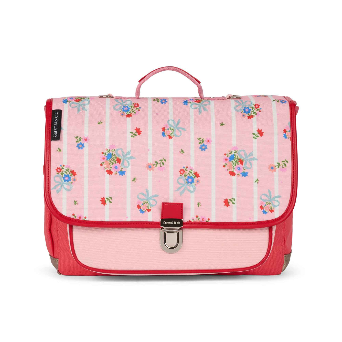 Caramel & Cie | Medium Book Bag Coral Blosson