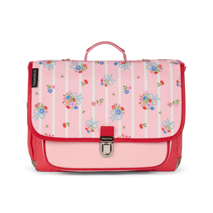 Caramel & Cie | Medium Book Bag Coral Blosson