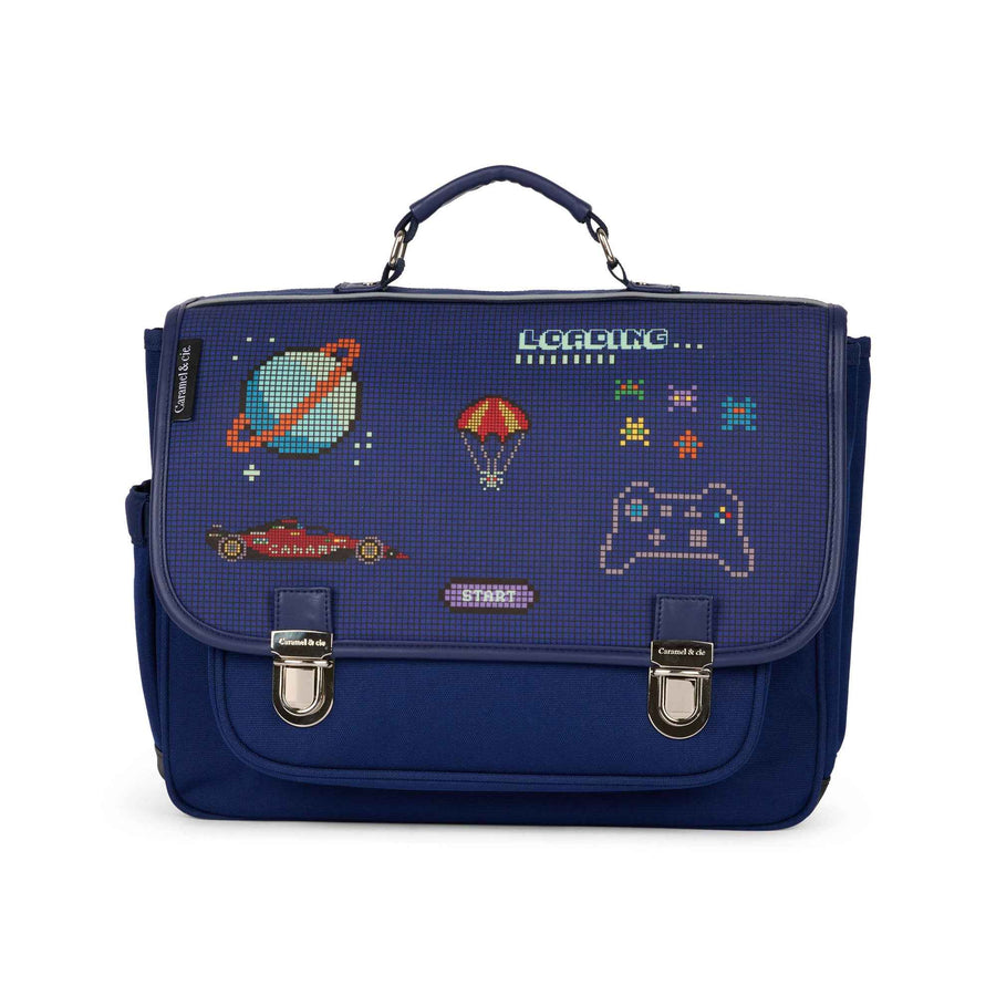 Caramel & Cie | Medium Pixel Art Book Bag