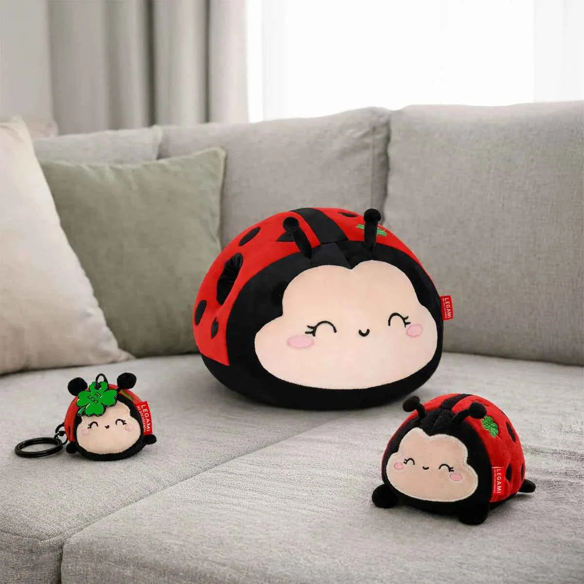 Legami | Ladybug Cuddly Plush - Mini Super Soft!