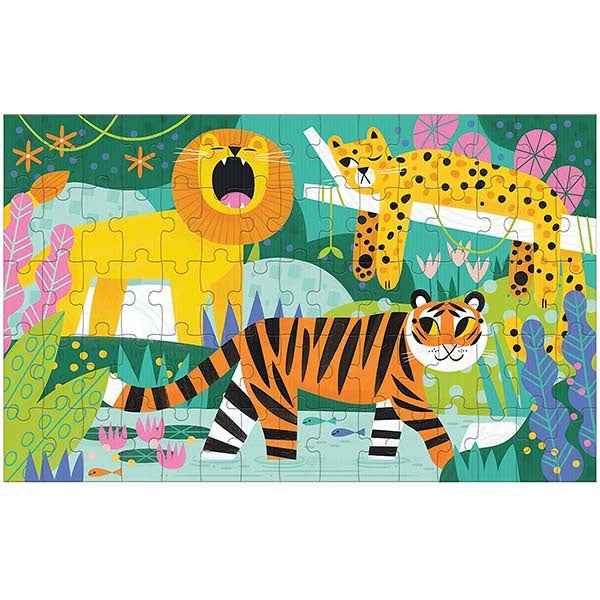 Mudpuppy Lenticular Cats Big and Small 75-piece Puzzle