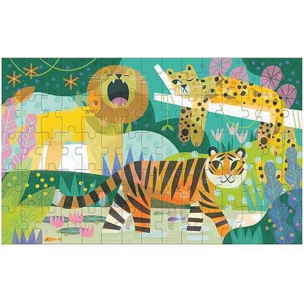 Mudpuppy Lenticular Cats Big and Small 75-piece Puzzle