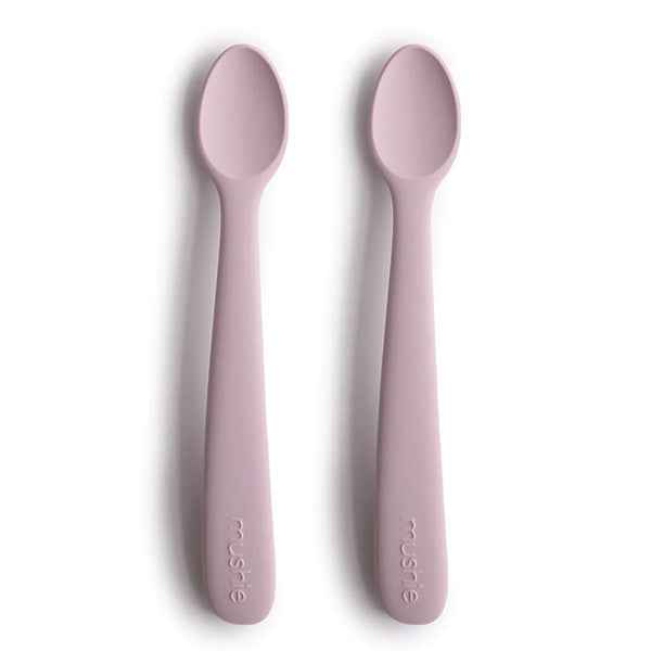 Mushie baby spoons Soft Lilac