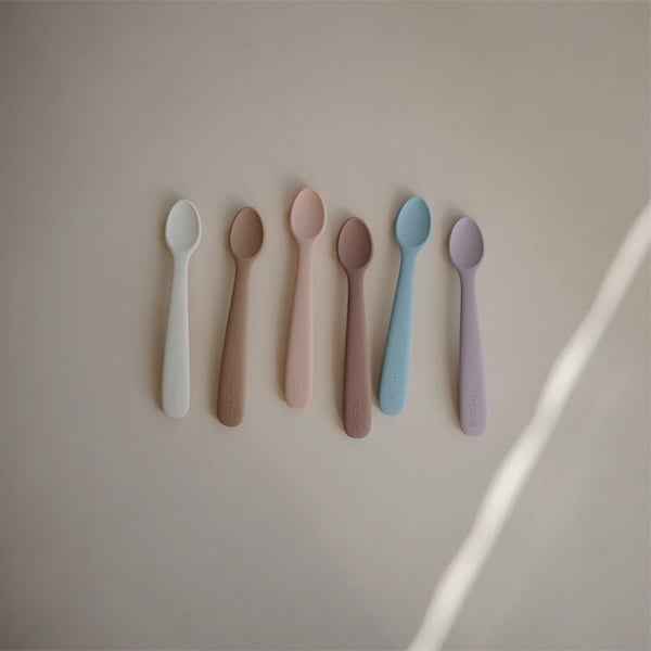 Mushie baby spoons Ivory