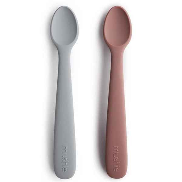 Mushie babylepels Stone - Cloudy Mauve