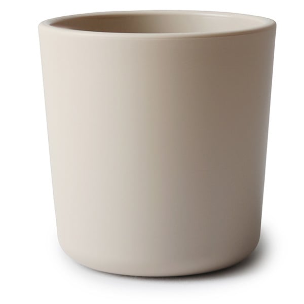 Mushie drinkbekers set van 2 - Vanilla