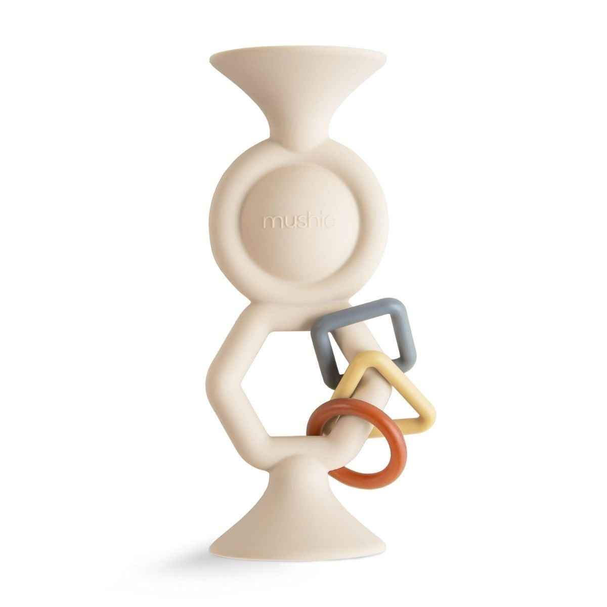 Mushie | High Chair Toy Hexapop Shifting Sand