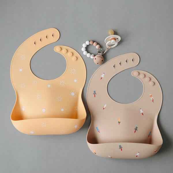 Mushie Silicone Small Slab with Planets