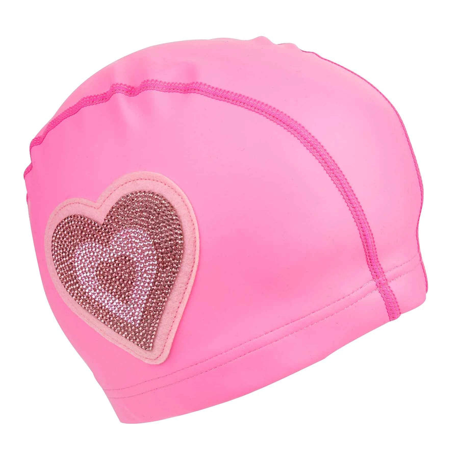 Bling2o | Heart Pink Swim Cap +3Y