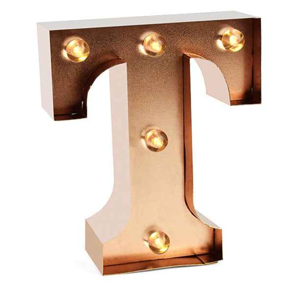 Nachtlampje lichtletter T - Legami