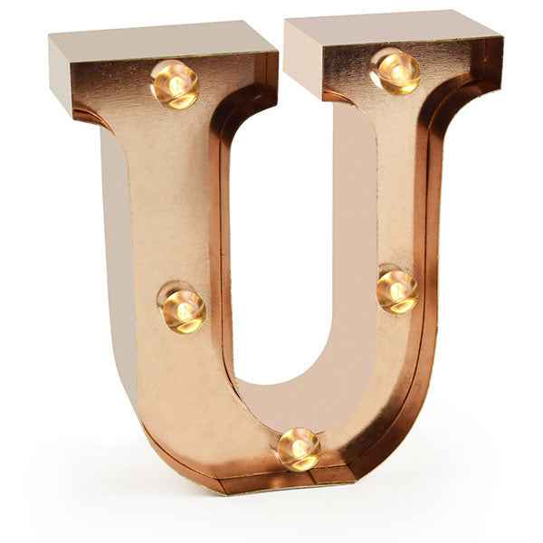 Light-Up Letter U Night Light - Legami