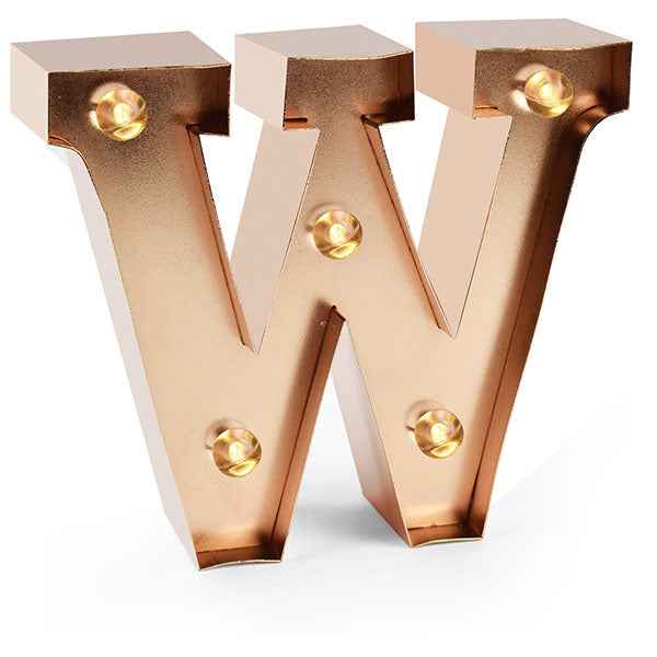 Nachtlampje lichtletter W - Legami