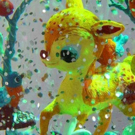 Djeco | Night Light Snow Globe - Stag
