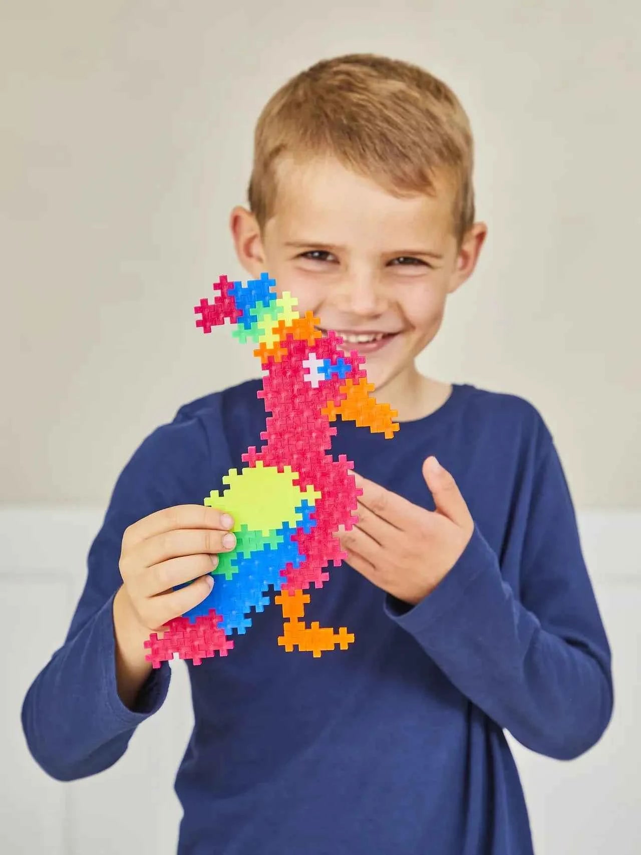 Plus-Plus | Educational Building Blocks Neon Color Mix 240 Pieces