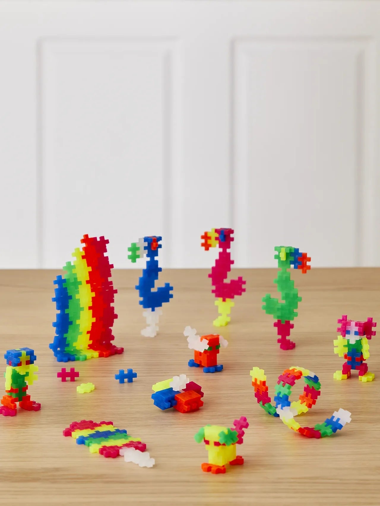 Plus-Plus | Educatief Speelgoed Bouwstenen Neon Color Mix 240 Stuks