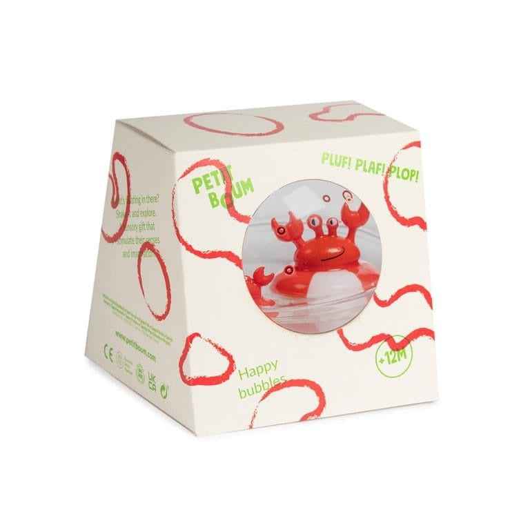 Petit Boum | Sensorische Bal Happy Bubble Krabben