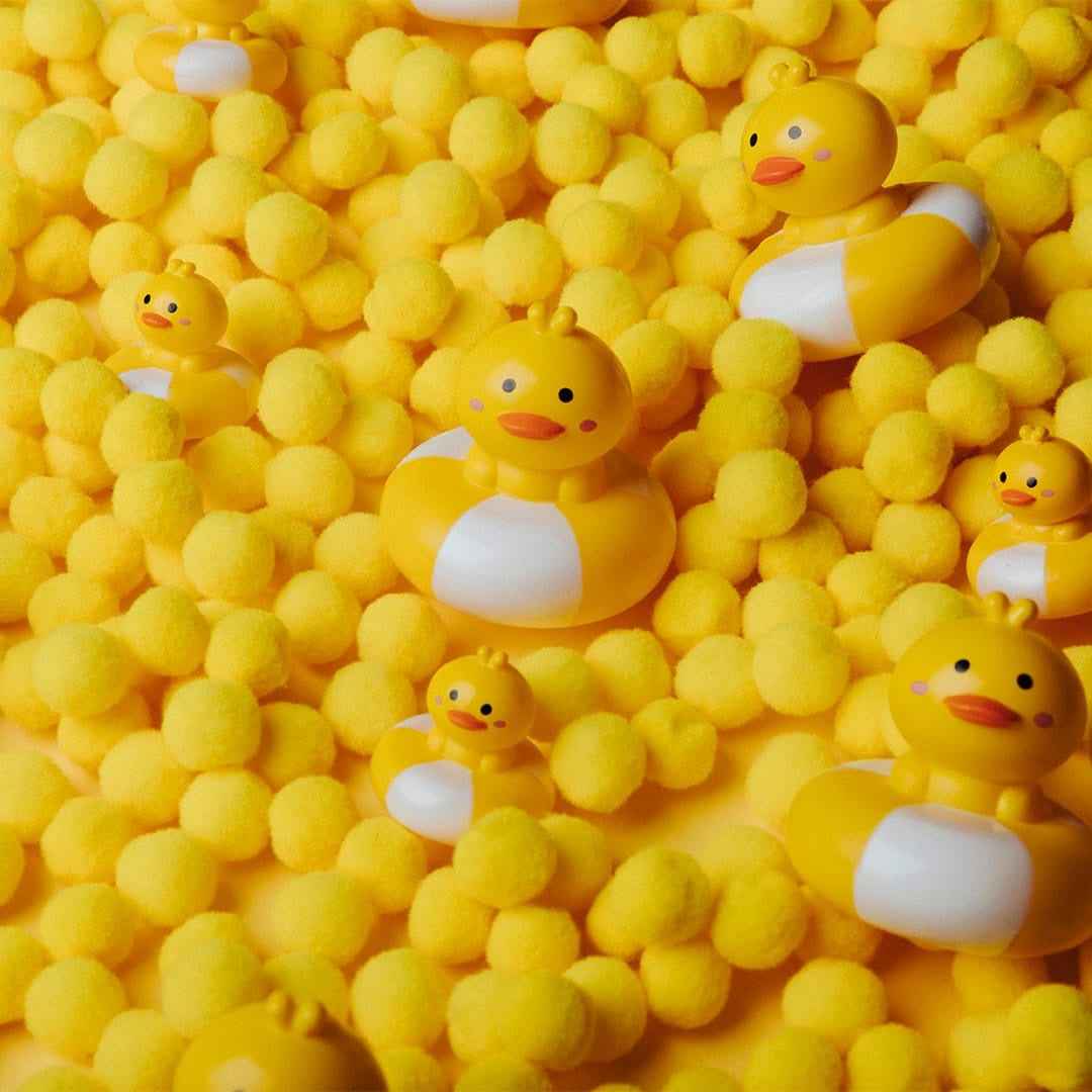 Petit Boum | Sensory Happy Bubble Duck Ball